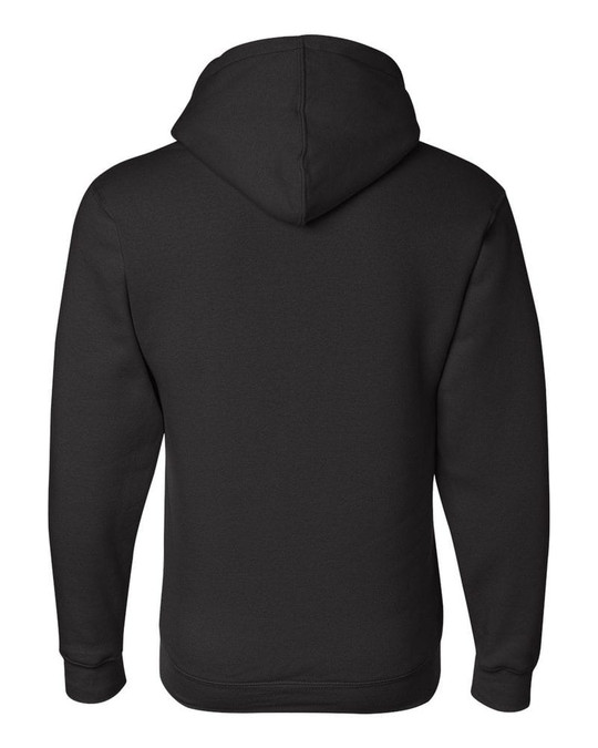 Bayside 900 - Sudadera con capucha y cremallera completa fabricada en EE. UU.
