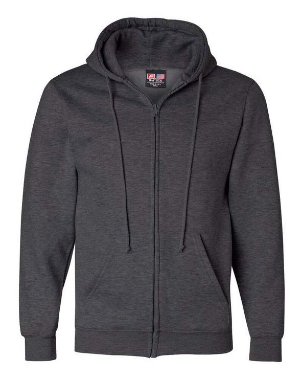 Bayside 900 - USA-Made Full-Zip Hooded Sweatshirt