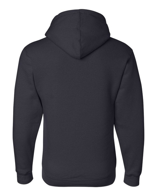 Bayside 900 - Sudadera con capucha y cremallera completa fabricada en EE. UU.