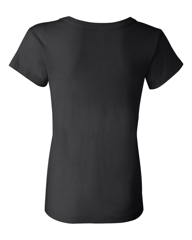 Bella+Canvas 1003 - Ladies' Baby Rib Short Sleeve Scoopneck T-Shirt