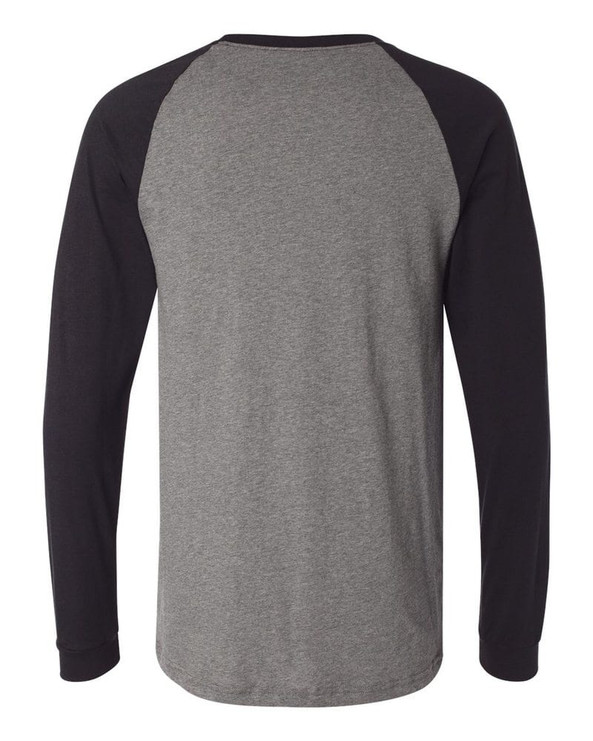 Bella+Canvas 3000 - Long Sleeve Baseball Jersey T-Shirt