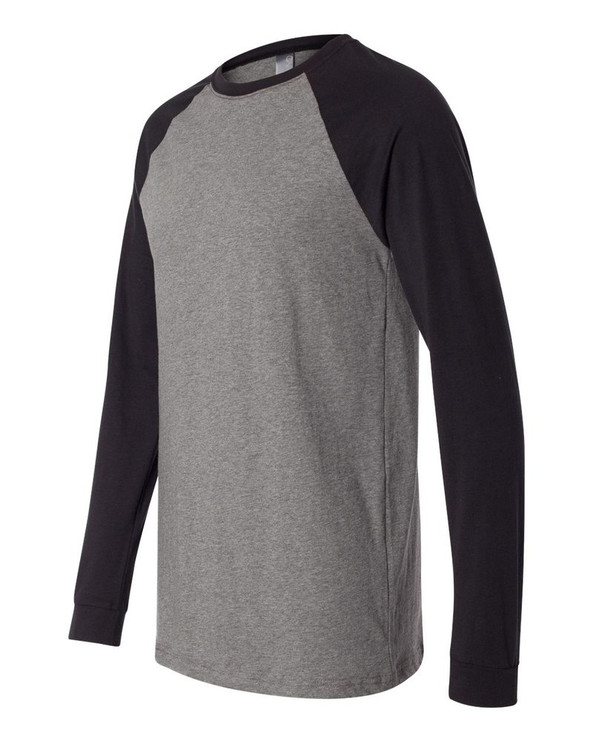 Bella+Canvas 3000 - Long Sleeve Baseball Jersey T-Shirt