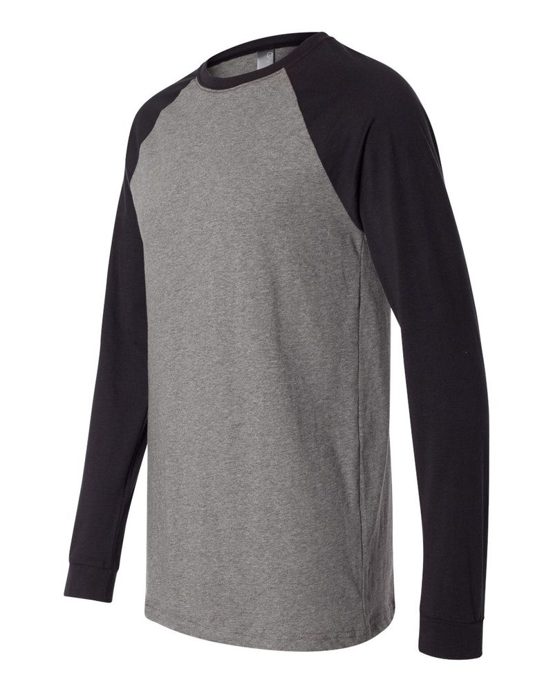 Bella+Canvas 3000 - Long Sleeve Baseball Jersey T-Shirt