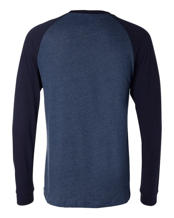 Bella+Canvas 3000 - Long Sleeve Baseball Jersey T-Shirt