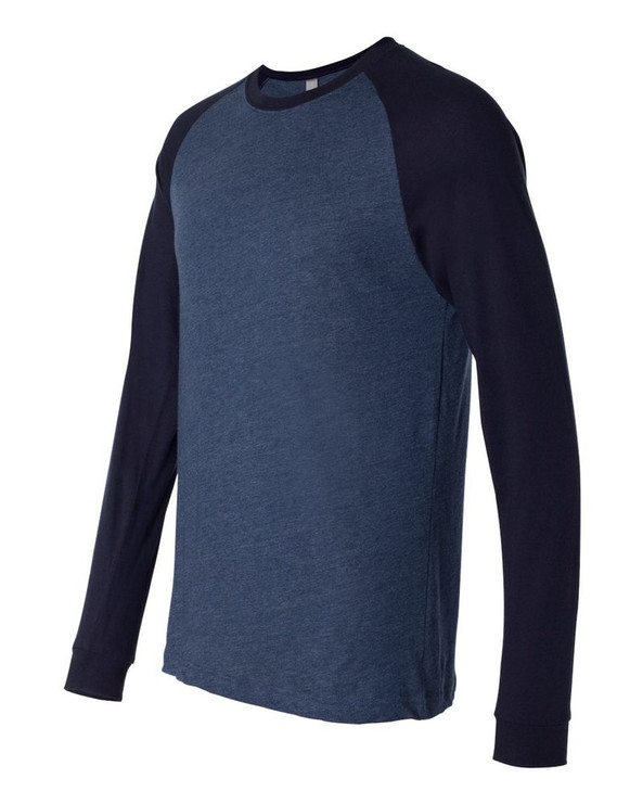 Bella+Canvas 3000 - Long Sleeve Baseball Jersey T-Shirt