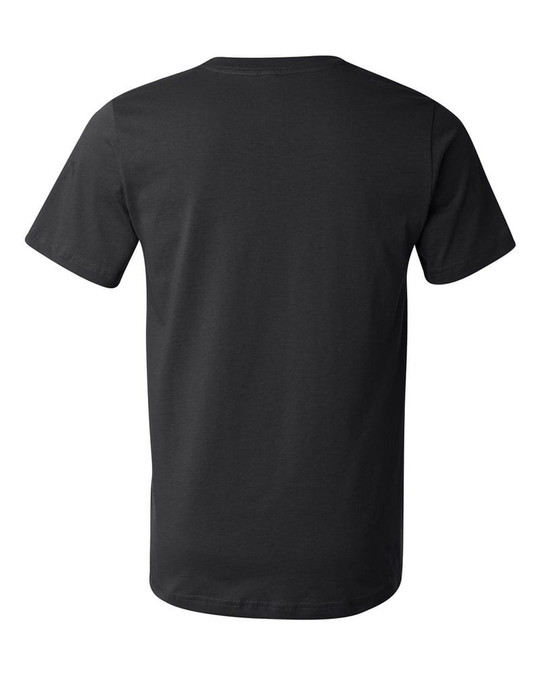 Bella+Canvas 3001USA - Remera unisex de manga corta con cuello redondo hecho en Usa