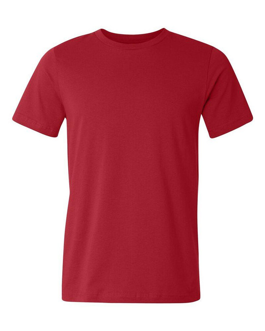 Bella+Canvas 3001USA - Remera unisex de manga corta con cuello redondo hecho en Usa