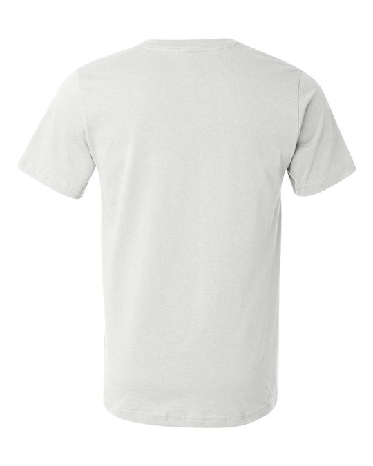 Bella+Canvas 3001USA - Remera unisex de manga corta con cuello redondo hecho en Usa
