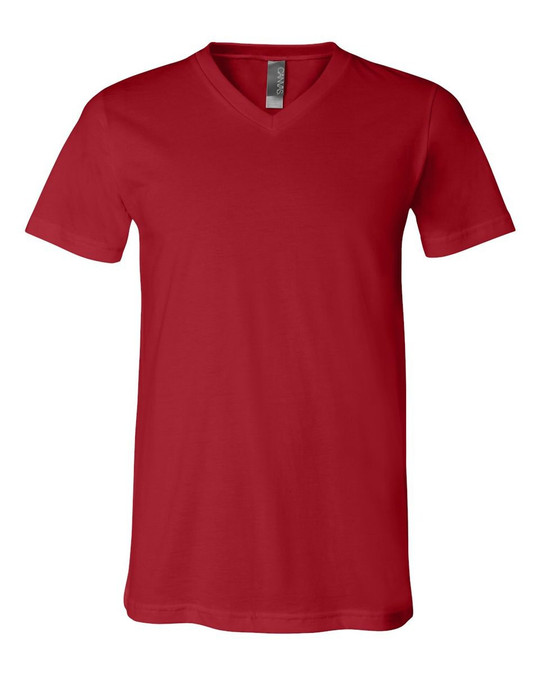 Bella+Canvas 3005 - Remera Unisex jersey con cuello en V de manga corta