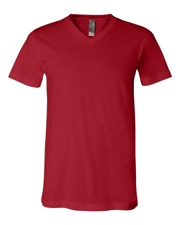 Bella+Canvas 3005 - Remera Unisex jersey con cuello en V de manga corta