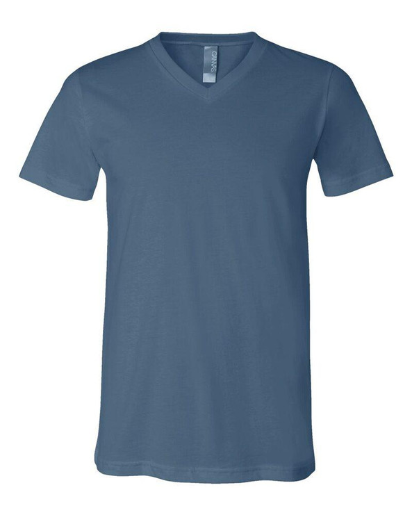 Bella+Canvas 3005 - Remera Unisex jersey con cuello en V de manga corta