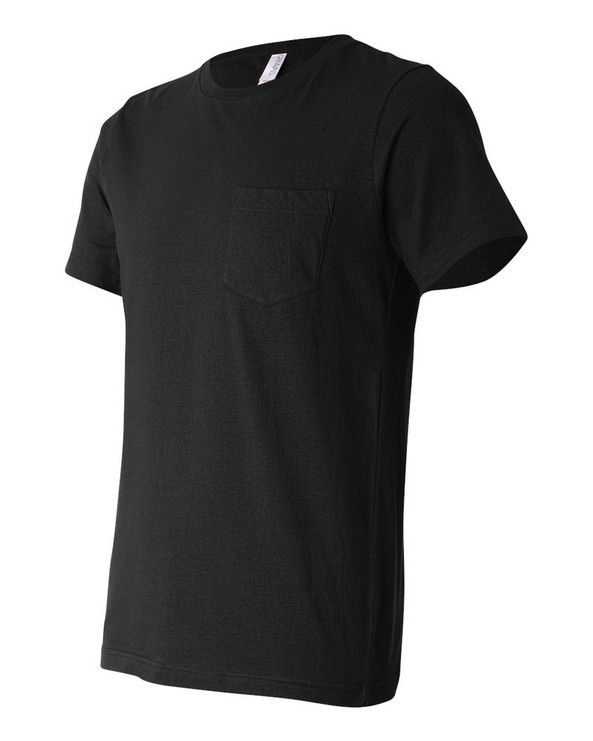 Bella+Canvas 3021 - Remera Jersey con bolsillo