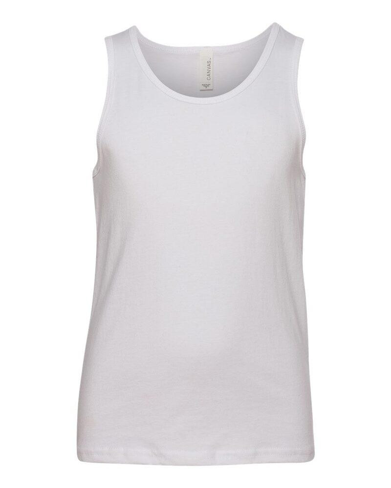 Bella+Canvas 3480Y - Musculosa jersey para jóvenes