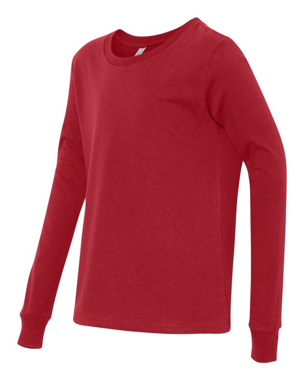 Bella+Canvas 3501Y - Youth Jersey Long Sleeve T-Shirt