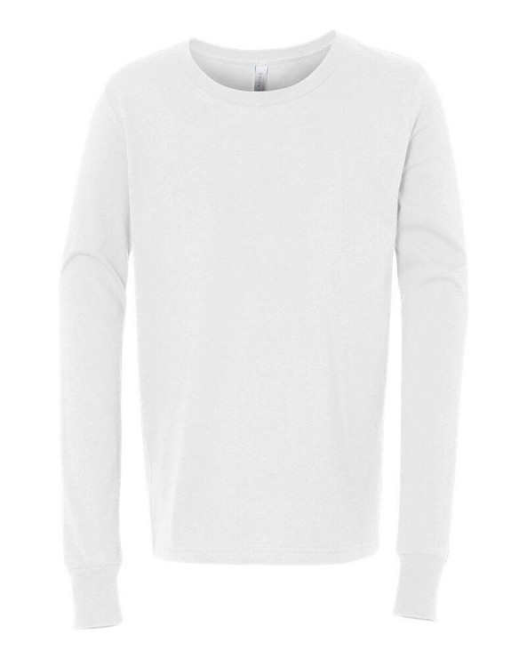 Bella+Canvas 3501Y - Youth Jersey Long Sleeve T-Shirt