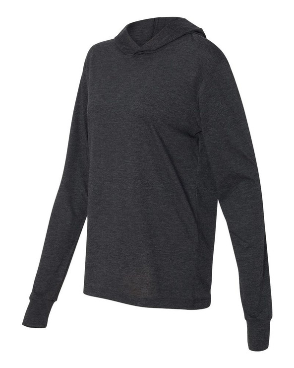 Bella+Canvas 3512 - Unisex Long Sleeve Jersey Hooded T-Shirt