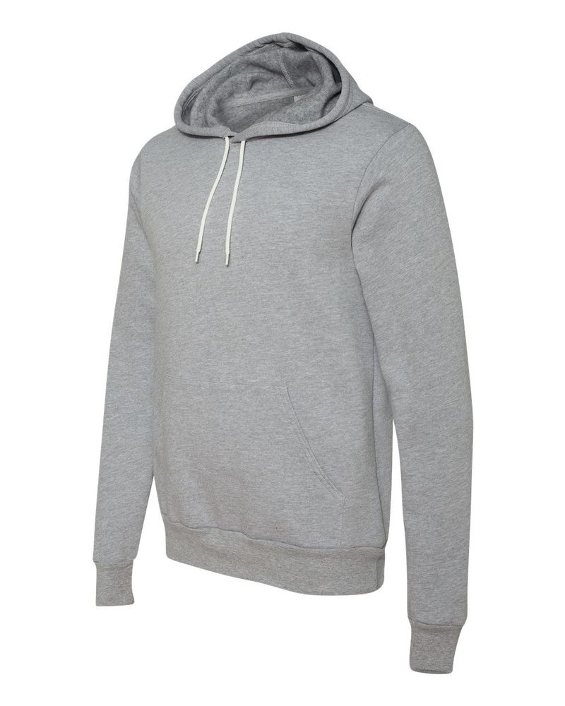 Bella+Canvas 3719 - Unisex Poly/Cotton Hooded Pullover Sweatshirt