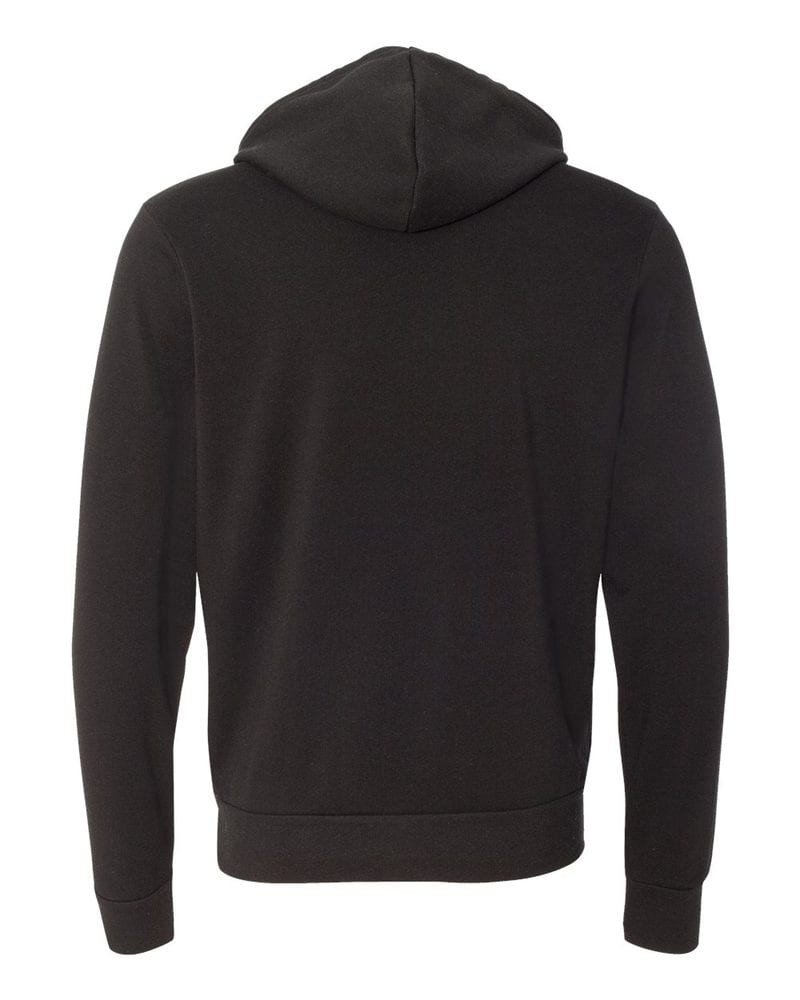 Bella+Canvas 3719 - Unisex Poly/Cotton Hooded Pullover Sweatshirt