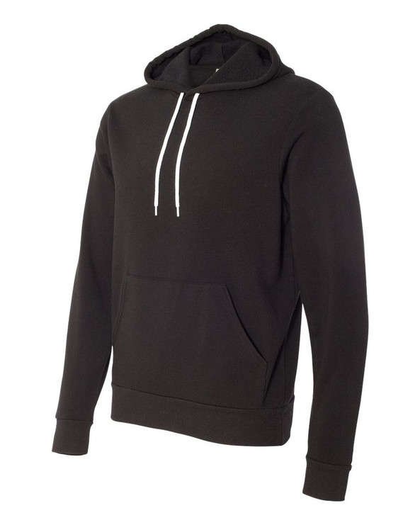Bella+Canvas 3719 - Unisex Poly/Cotton Hooded Pullover Sweatshirt
