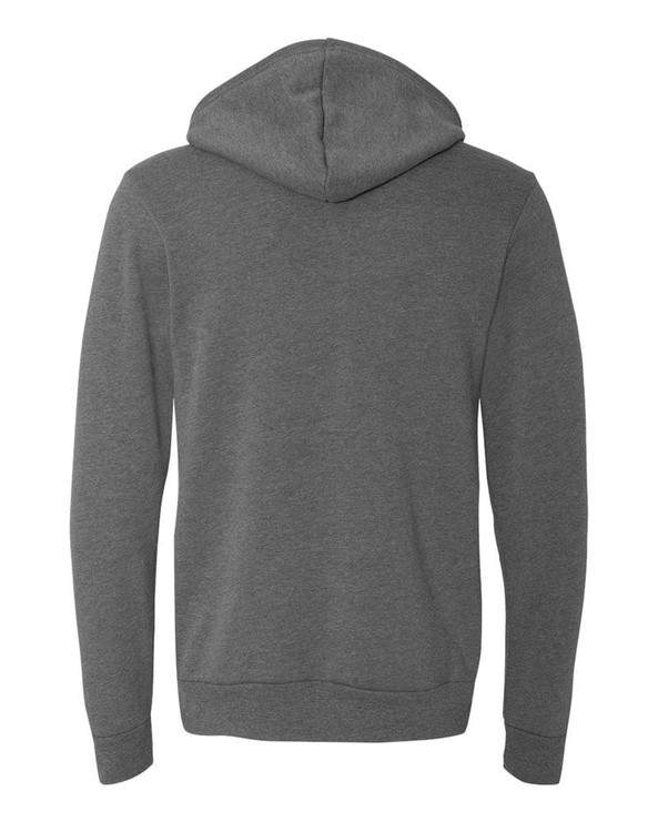 Bella+Canvas 3719 - Unisex Poly/Cotton Hooded Pullover Sweatshirt