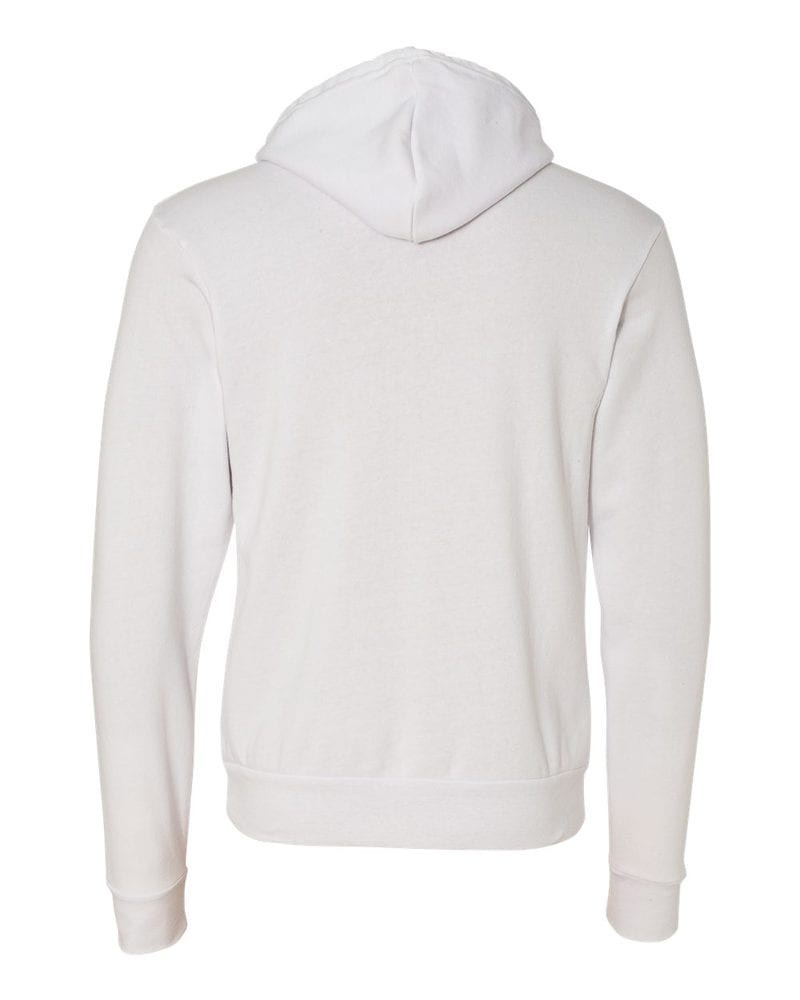 Bella+Canvas 3719 - Unisex Poly/Cotton Hooded Pullover Sweatshirt