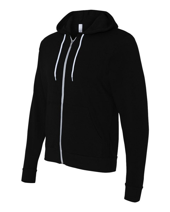 Bella+Canvas 3739 - Unisex Full-Zip Hooded Sweatshirt