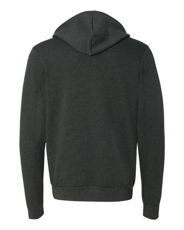 Bella+Canvas 3739 - Unisex Full-Zip Hooded Sweatshirt