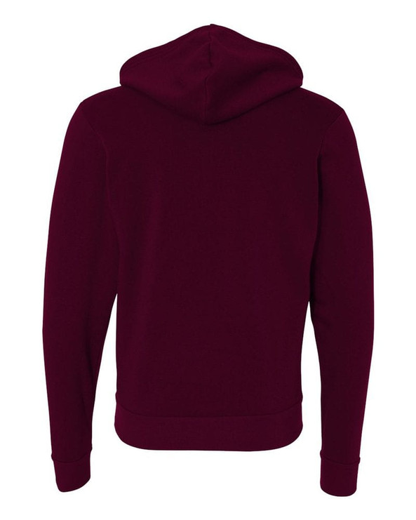 Bella+Canvas 3739 - Unisex Full-Zip Hooded Sweatshirt