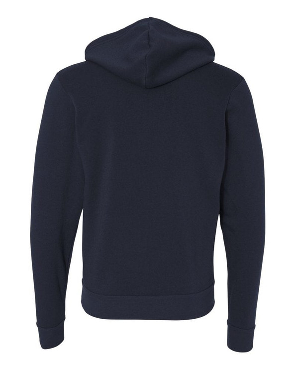 Bella+Canvas 3739 - Unisex Full-Zip Hooded Sweatshirt