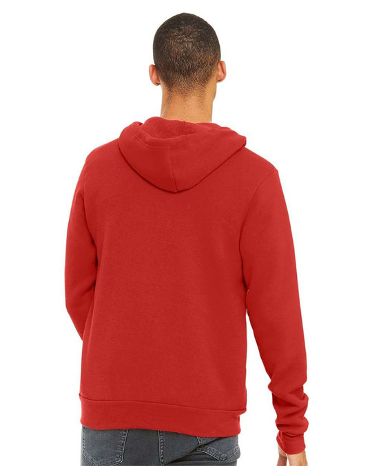 Bella+Canvas 3739 - Unisex Full-Zip Hooded Sweatshirt