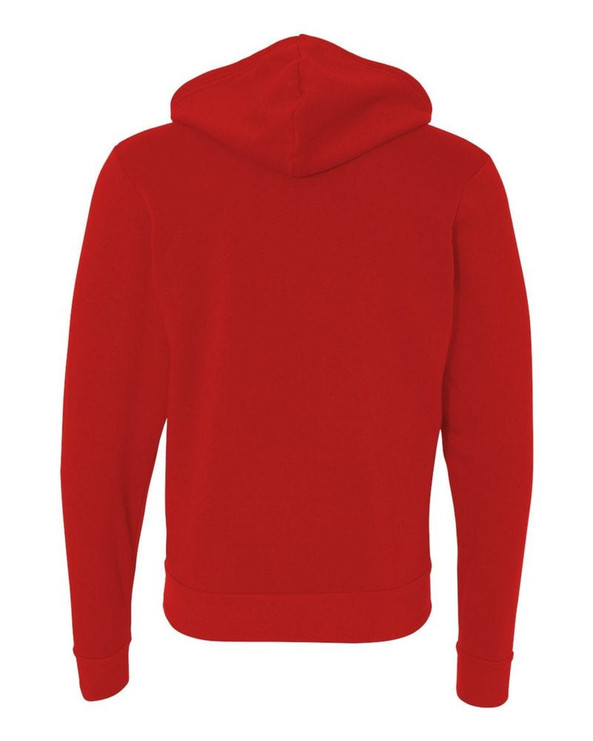 Bella+Canvas 3739 - Buzo unisex con cierre y capucha