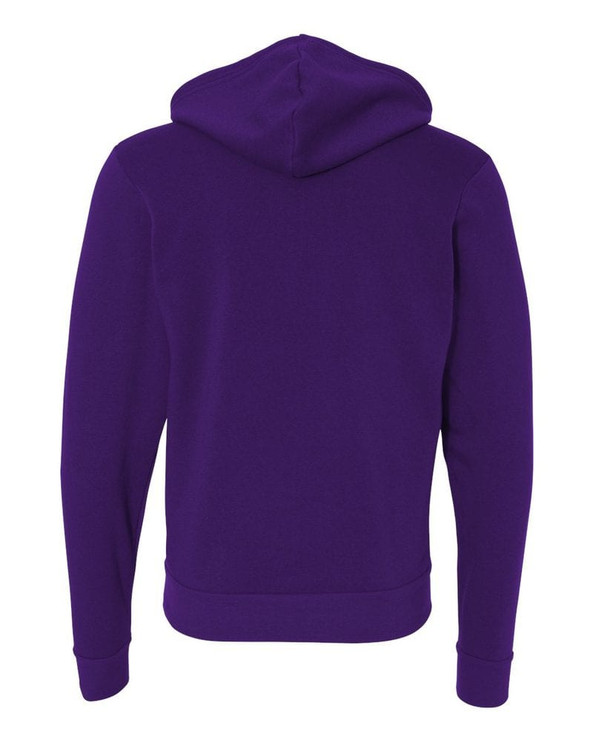 Bella+Canvas 3739 - Unisex Full-Zip Hooded Sweatshirt