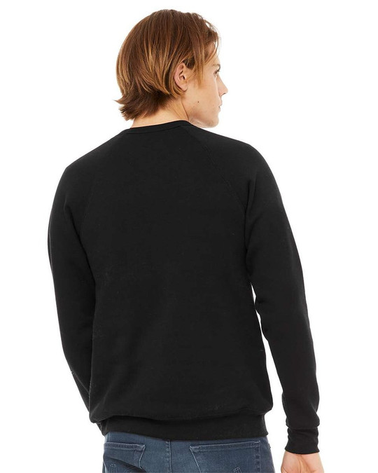 Bella+Canvas 3901 - Sudadera Unisex de Cuello Redondo de Felpa Esponjosa