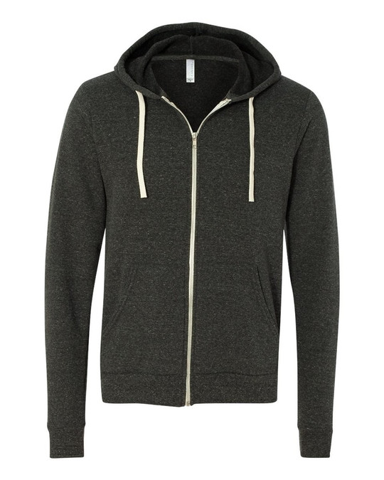 Bella+Canvas 3909 - Sudadera con cremallera completa unisex triblend