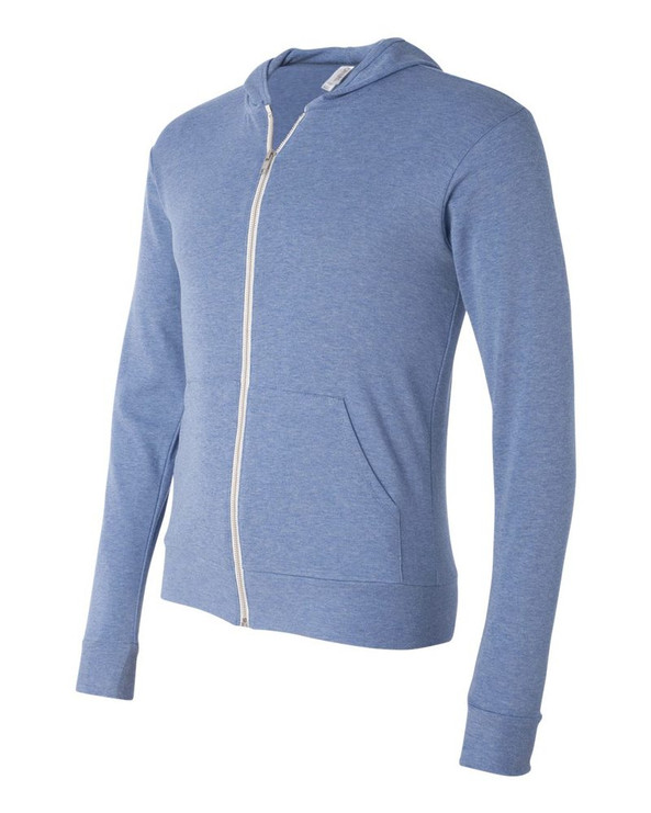 Bella+Canvas 3939 - Buzo unisex triblend cierre completo