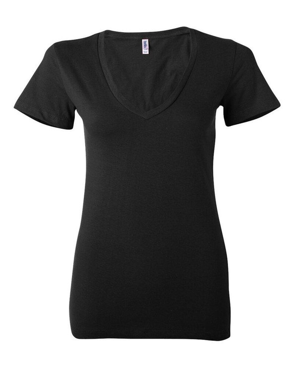 Bella+Canvas 6035 - Deep V-Neck Jersey T-Shirt