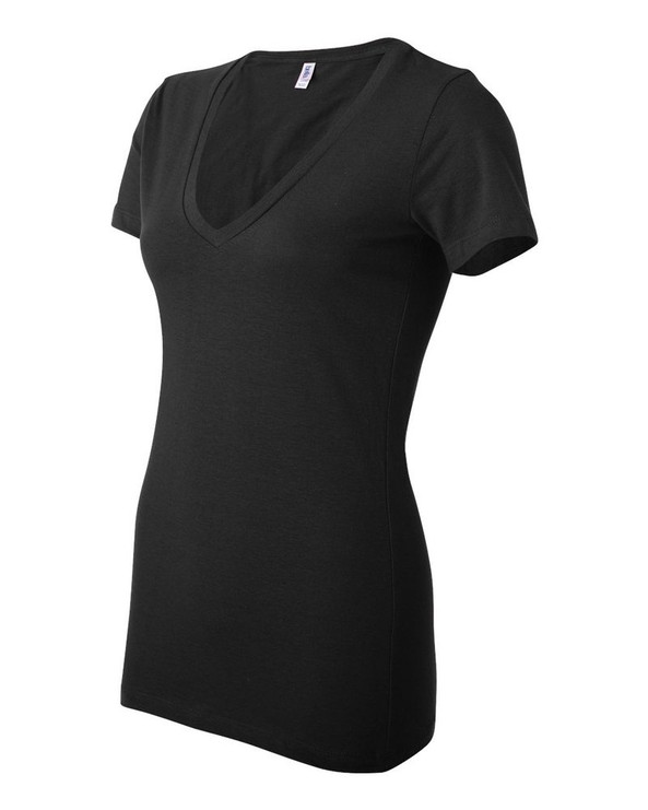 Bella+Canvas 6035 - Deep V-Neck Jersey T-Shirt