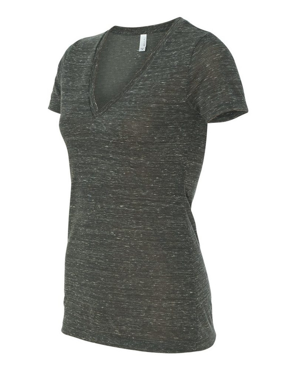 Bella+Canvas 6035 - Remera Jersey con escote en V profundo