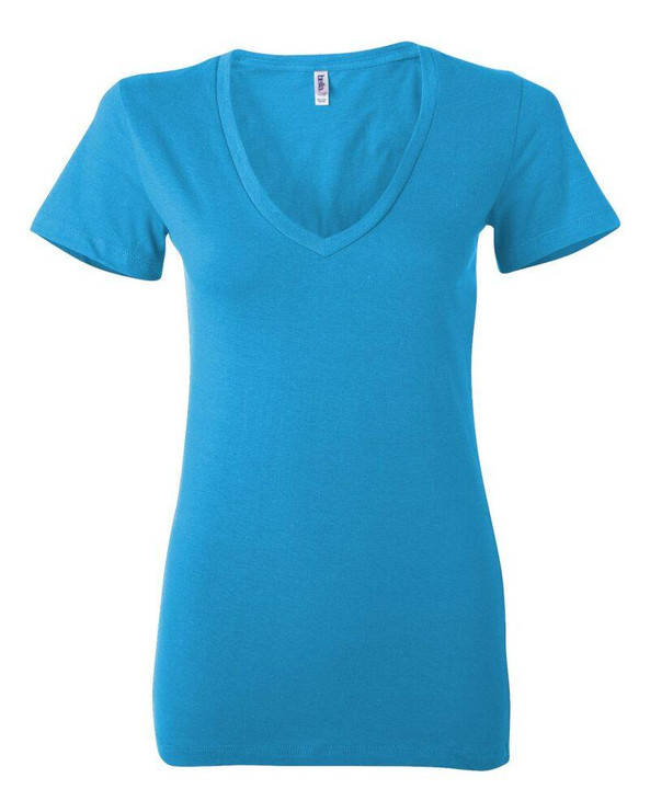 Bella+Canvas 6035 - Remera Jersey con escote en V profundo