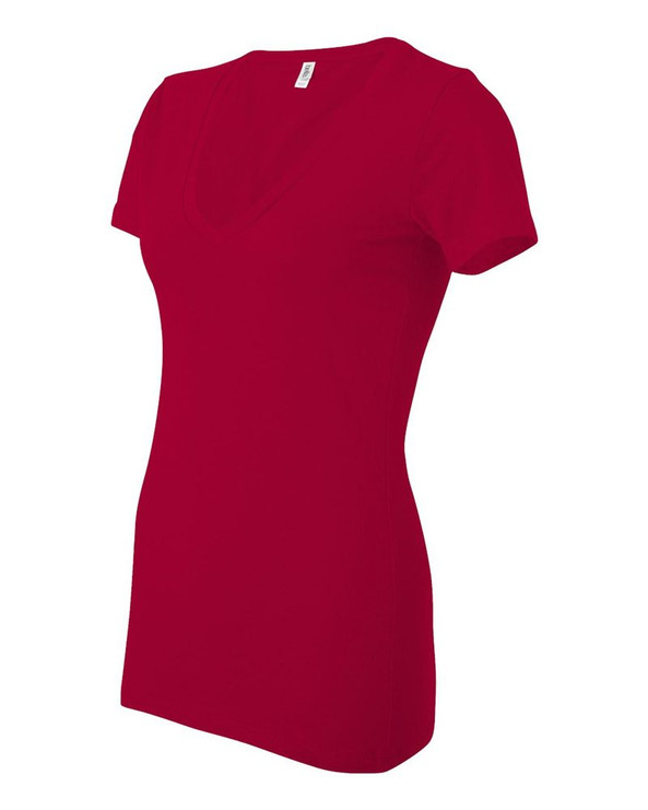 Bella+Canvas 6035 - Deep V-Neck Jersey T-Shirt