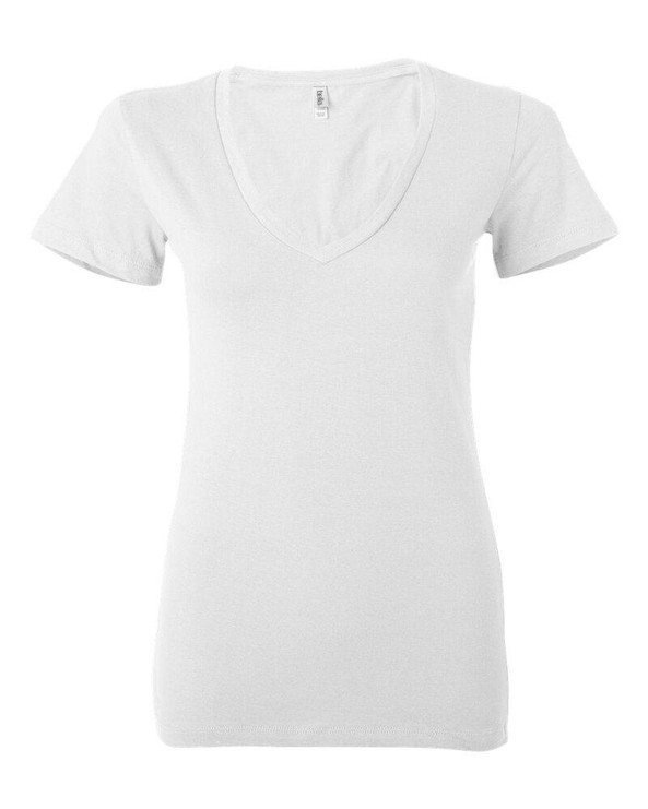 Bella+Canvas 6035 - Deep V-Neck Jersey T-Shirt