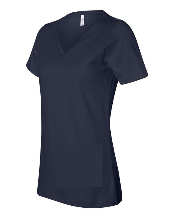 Bella+Canvas 6405 - Relaxed Short Sleeve Jersey V-Neck T-Shirt