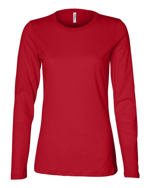 Bella+Canvas 6450 - Relaxed Long Sleeve Crew Neck T-Shirt