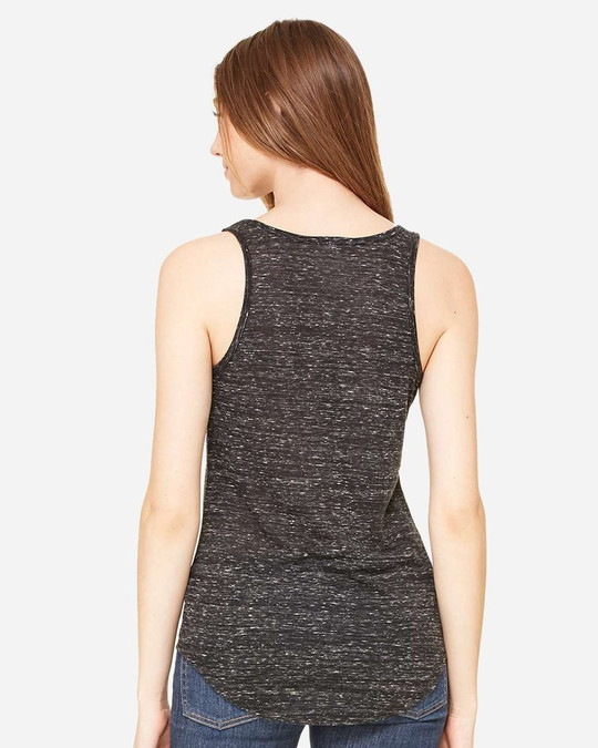 Bella+Canvas 8805 - Camiseta sin mangas con cuello en V fluido