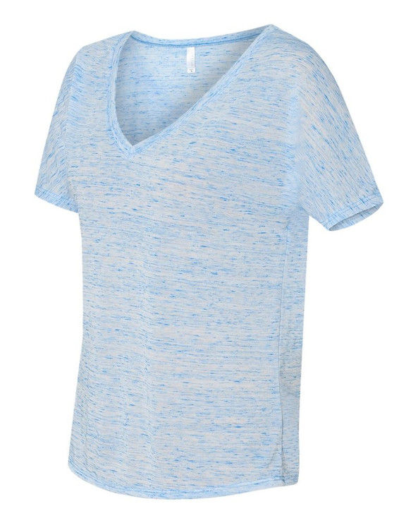 Bella+Canvas 8815 - Ladies' Flowy V-Neck Drop-Sleeve Tee