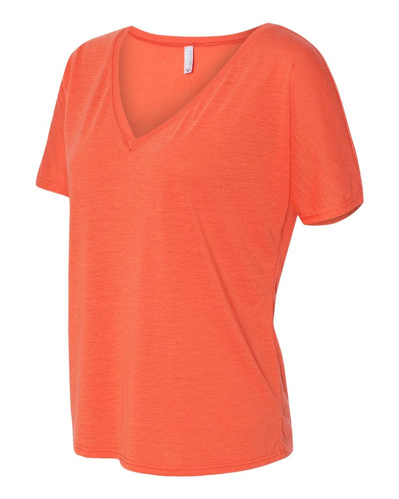 Bella+Canvas 8815 - Remera suelta con cuello en V y manga corta