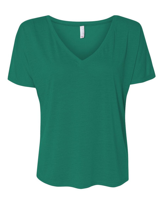 Bella+Canvas 8815 - Remera suelta con cuello en V y manga corta