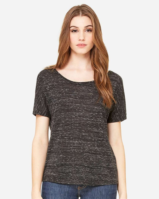 Bella+Canvas 8816 - Remera suelta simple para mujer
