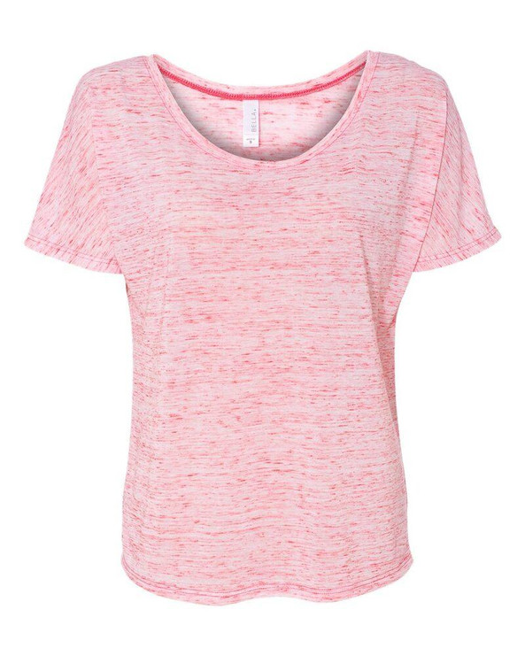 Bella+Canvas 8816 - Remera suelta simple para mujer 