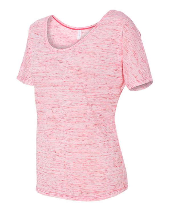 Bella+Canvas 8816 - Remera suelta simple para mujer 